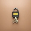 Metal padlock, anti-picking and durable hanging lock, home and office anti-theft lock details Picture